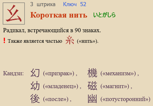 Короткая нить